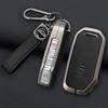 Zinc Alloy Leather Car Key Fob Case For Kia Ceed Cerato Forte Niro Seltos Sorento Soul Sportage Telluride K5 Keyless Case