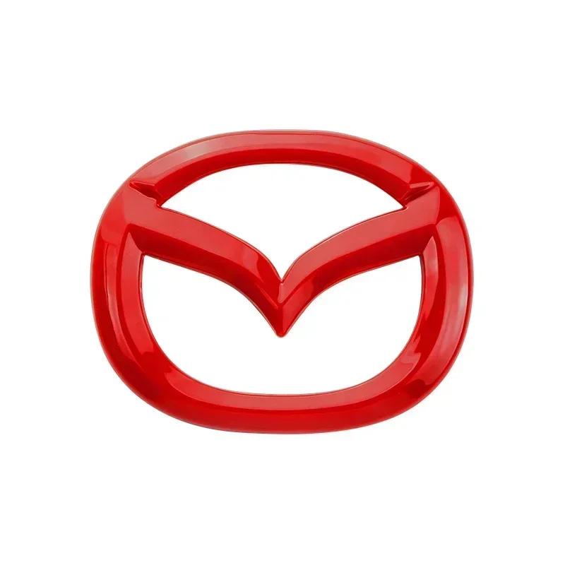 2025 Hot Car Steering Wheel Sticker Emblem Decal Badge Decoration Accessories For Mazda 3 Axela 6 Atenza CX-5 2 Demio CX-3 CX-30