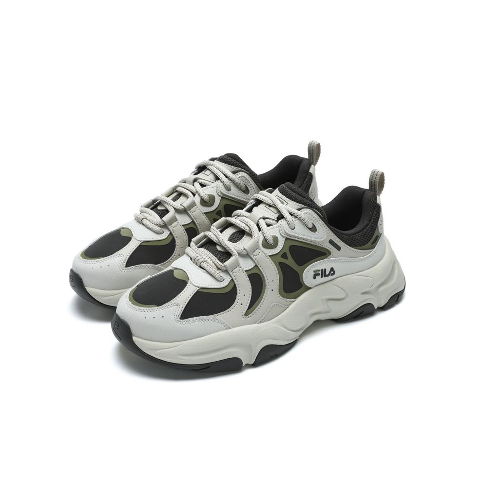 FILA Mars 3 Versatile Comfortable Breathable Low-Top Running Shoes Men sneaker Black Brown F12M442102FBP