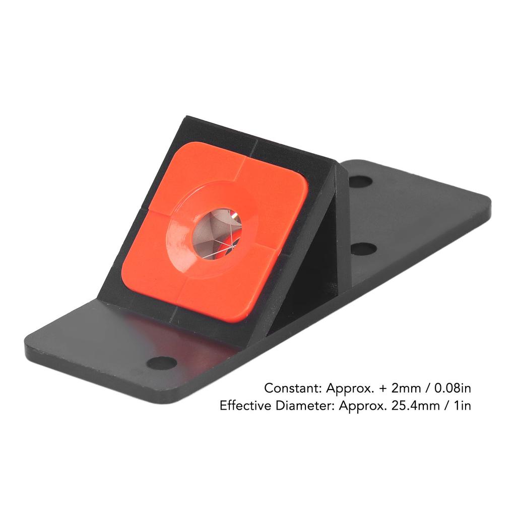 Survey Prism Total Station Survey Tool Total Station Prism 45° 102‑12.7 25.4mm Effective Diameter Mini Prism for Measurement