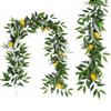Simulated Lemon Rattan Artificial Lemon Rattan Interior Decoration Christmas Decorative Rattan.