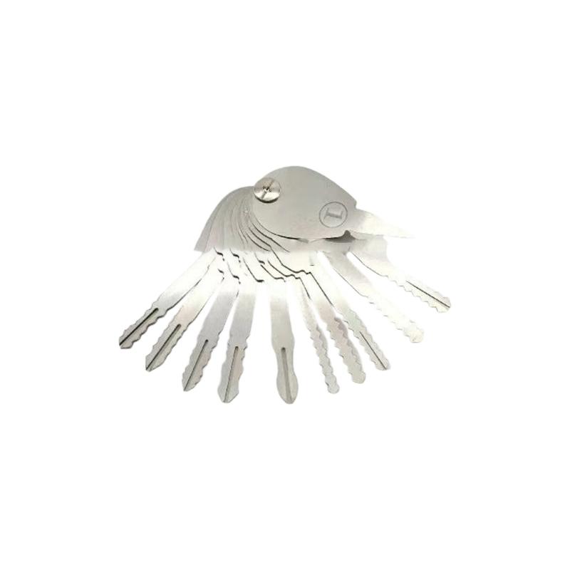 

Multifunctional Unlocks Door Open Key Double Side Jiggler Car Repair Tool Quick Access Tool For Emergency