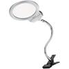 Clip-on Magnifying Lamp LED Reading Light Study Light for Reading Sewing Knitting