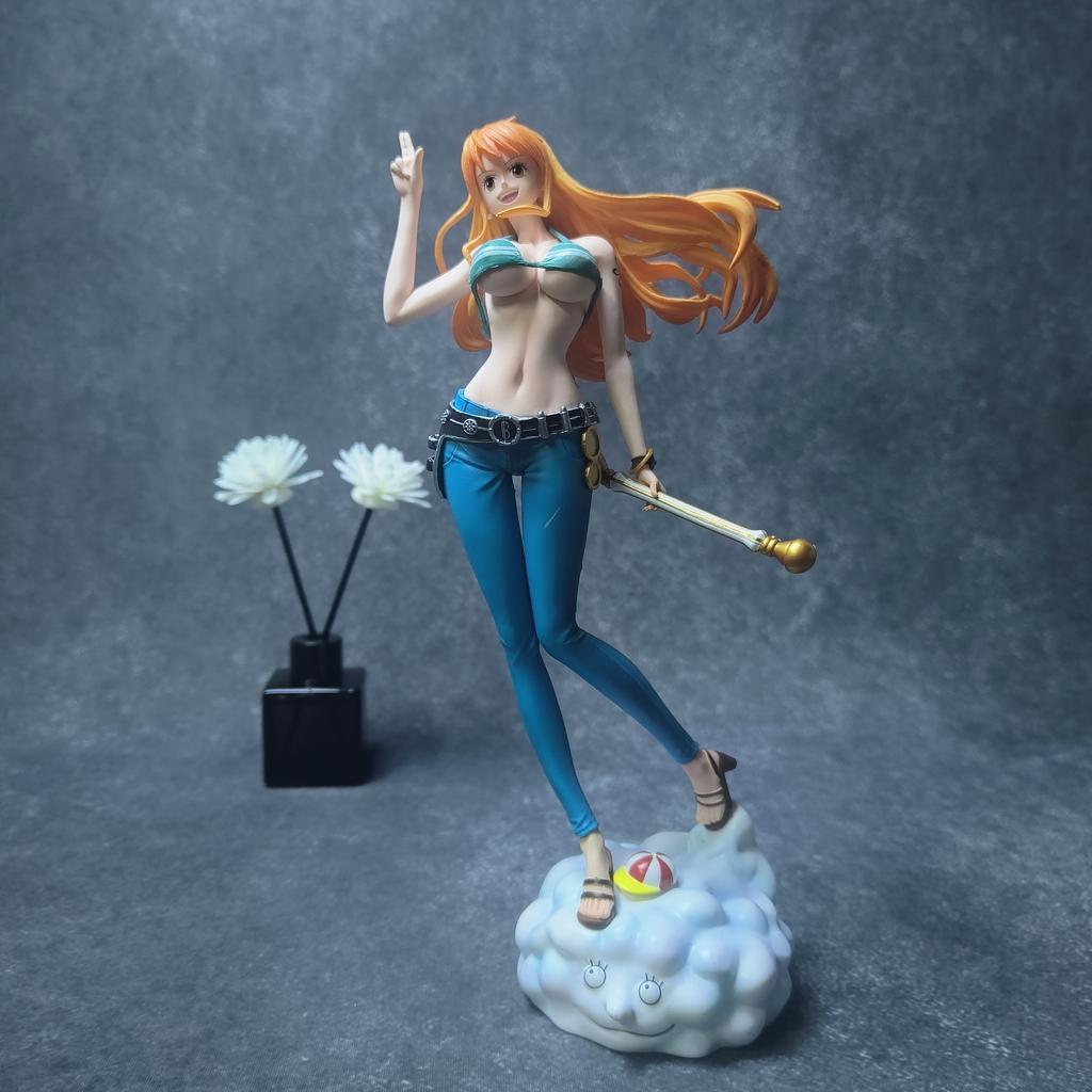 Anime One Piece Nami Model C2 Nami Action Figurine Pvc Statue Model Room Collectable Decora Toys Christmas Gifts