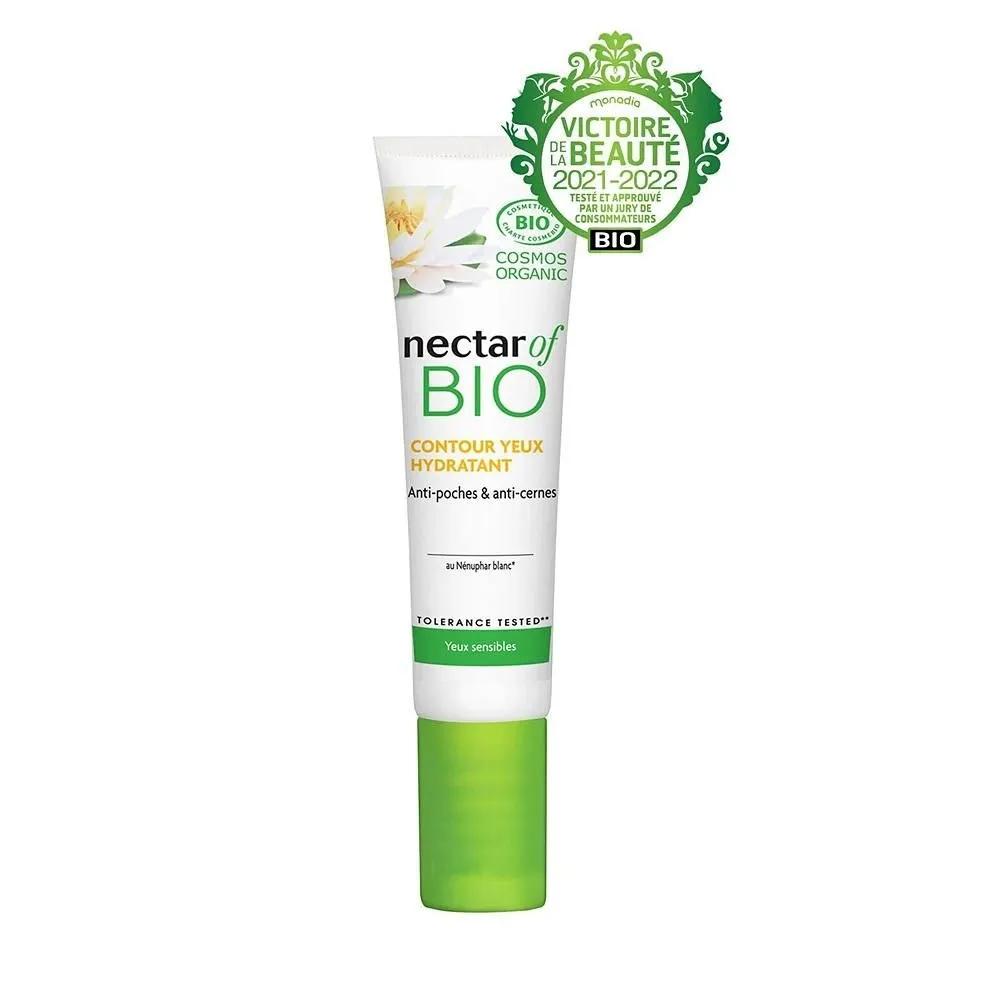 NECTAR OF BIO Face Moisturizing 15ml 4-Pack White Water Lily NECTAR OF BIO Organic White Water Lily