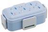 Skater Bento for Made in with a Soft Dishwasher and Microwave Disney Frozen Olaf Box, 2-Tier, 600ml, Women, Japan, Dome-Shaped Lid, Safe, Design,