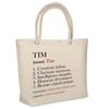Insulated Bag - PLANETEE - Tim Definition - Cotton - Large Capacity - Printed In France