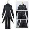 Sebastian Meister Card Ellis Butler Sebasuchan Black Butler Cosplay Stage Performance Everyday School Cultural Christmas Costume Cosplay, Tailcoat,