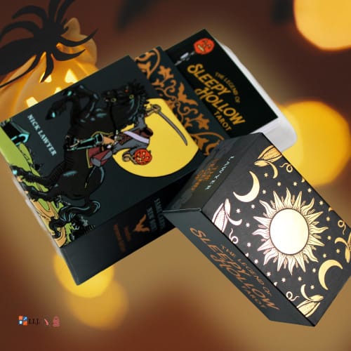 I.I.J. Sleepy Hollow Tarot (Headless Horseman Edition) The Legend of Sleepy Hollow Tarot, Waite Edition, 78 Cards, Tarot Reading, Japanese Instruction