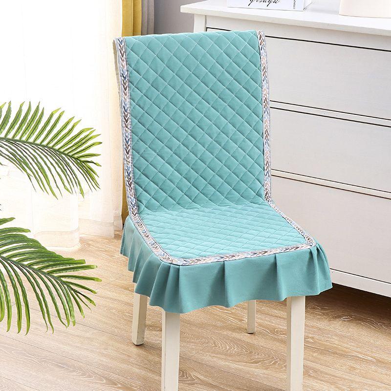 Lace Skirt Chair Cover European Style Dining Table Cloth Cushion Flat Printed Tablecloth Fabric Art Stool Cover Cloth