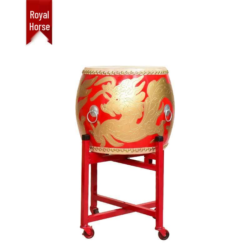 YU MA Traditional Celebration Dragon & Red Drums