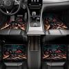 4-teiliges Auto-Fußmatten-Set | Universelle Vollschutz-Fußmatten |, Rutschfest & Verschleißfest | Kompatibel mit Limousinen/SUVs/LKWs |