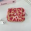 Bow Ethnic Style Coin Purse Polka Dot Small Cosmetic Bag Zipper Pouch Earphone Bag  Travel