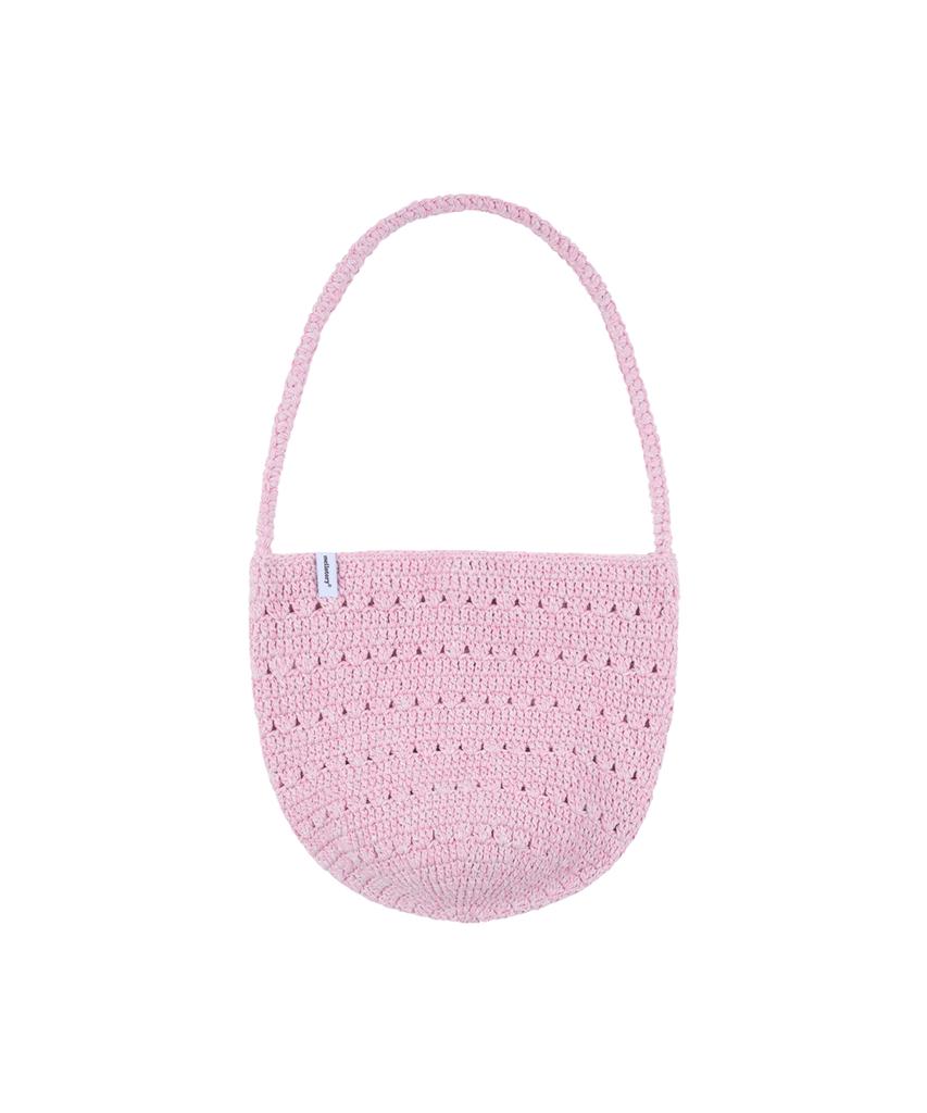 Mellotory Round Crochet Knit Bag (2 Colors)