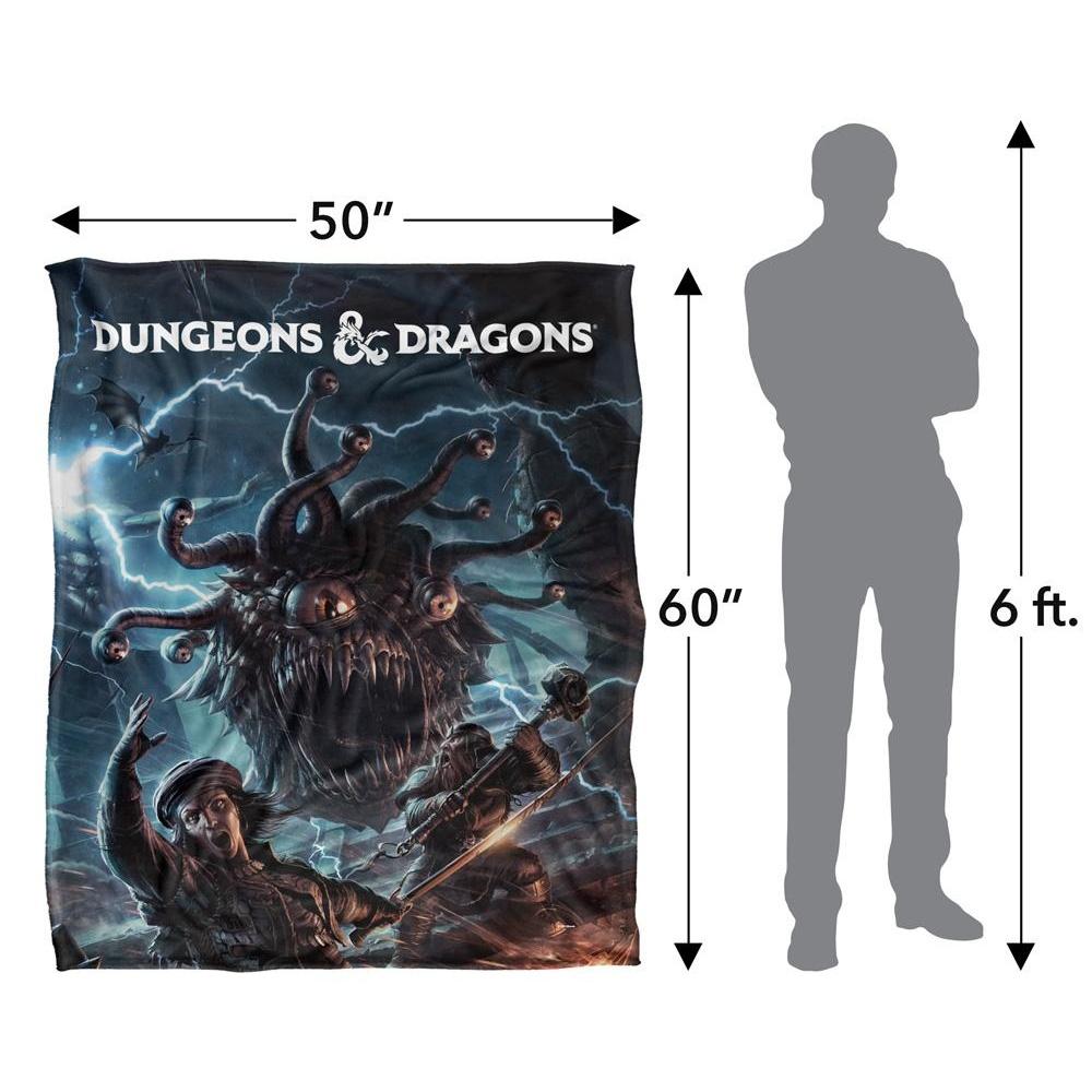 Dungeons & Dragons Monster Manual Art Blanket