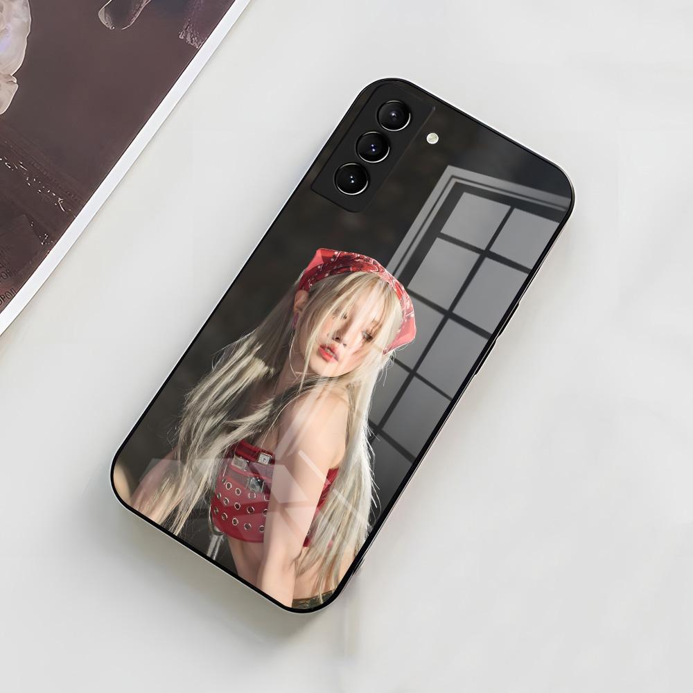 S-Singer Yuqi Phone Case For Samsung A56 A36 A26 A16 A15 A25 A35 A55 A14 A34 A24 A54 Glass Case