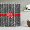 Decorative Geometric Geometry Merry Christmas Bohemian Shower Curtains Bathroom Curtain Fabric Waterproof Polyester With Hooks