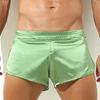 Men's Solid Color Ruffled Briefs Sexy Front Slit Briefs Thin Fashion Breathable Intimate Underwear