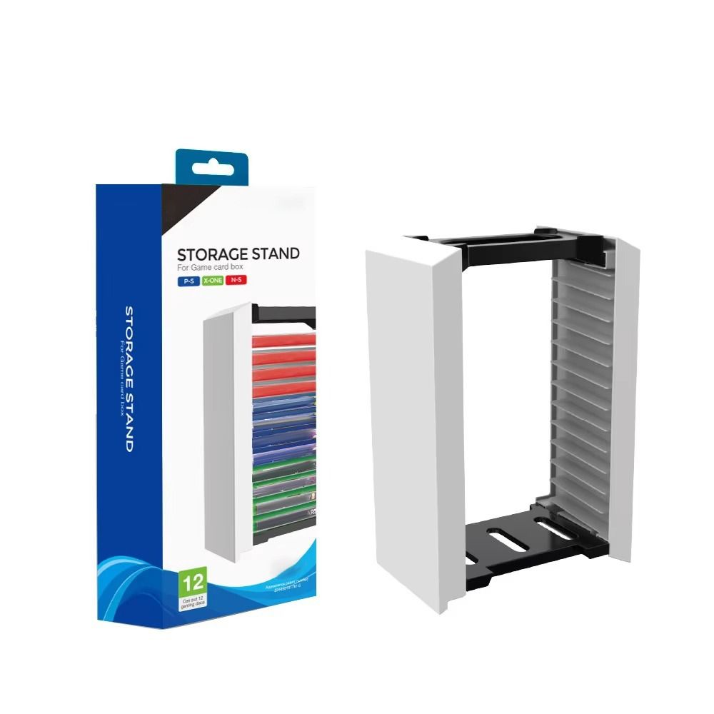 Host CD Box Halter Kunststoff Vertikaler Ständer Heißer Film Disk Organizer für PS4/PS5/Xbox One Spieleliebhaber