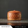 NEW Purple Clay Ceramic Sealed Jar Medium Vintage Pu'er Tea Cake Canister Hundred Blessings Dried Fruit Storage