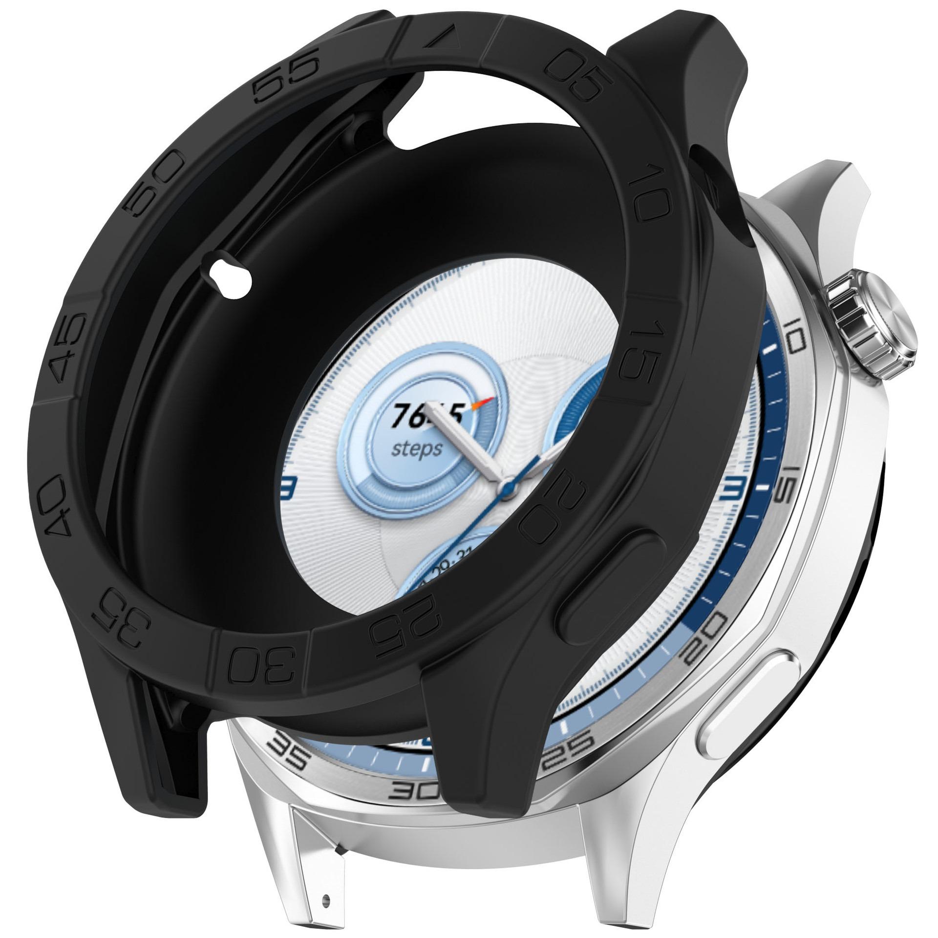 

Силіконовий чохол Для Huawei watch GT 5 4 41мм 46мм чохол М який протектор Для Huawei watch GT 5 pro 42мм 46мм чохол-накладка Аксесуари Watch GT5 46mm чорний