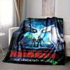 1Pc Dragon Adventure Blanket Soft And Comfortable Casual Warm Camping Travel Christmas Halloween Xmas Gift M924146
