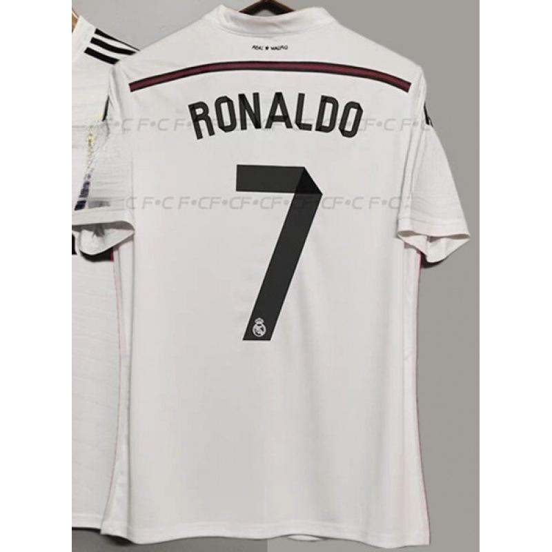 Vintage Football Jersey AC Ronaldo Zidane Maldini Lampardroba Spain Boca Carlos