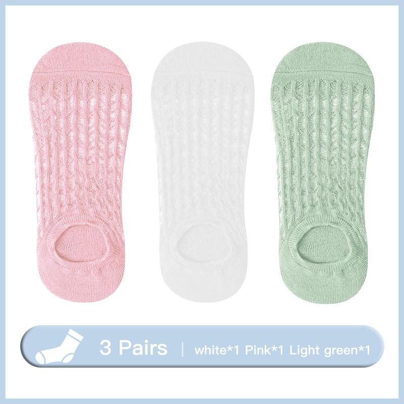 Buy 3Pairs Women's Socks Summer Thin Boat Socks Ins Shallow Mouth