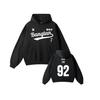 BTS Bangtan 2026 Comeback Hoodie Kpop Idol Member Name Number Sweatshirt Men Women Casual Streetwear Pullover Hooded Tops