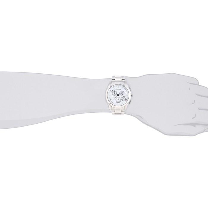 [Citizen] EXCEED World Time Jetsetter Eco-Drive Radio Watch EBS74-5101 Men's White Dial