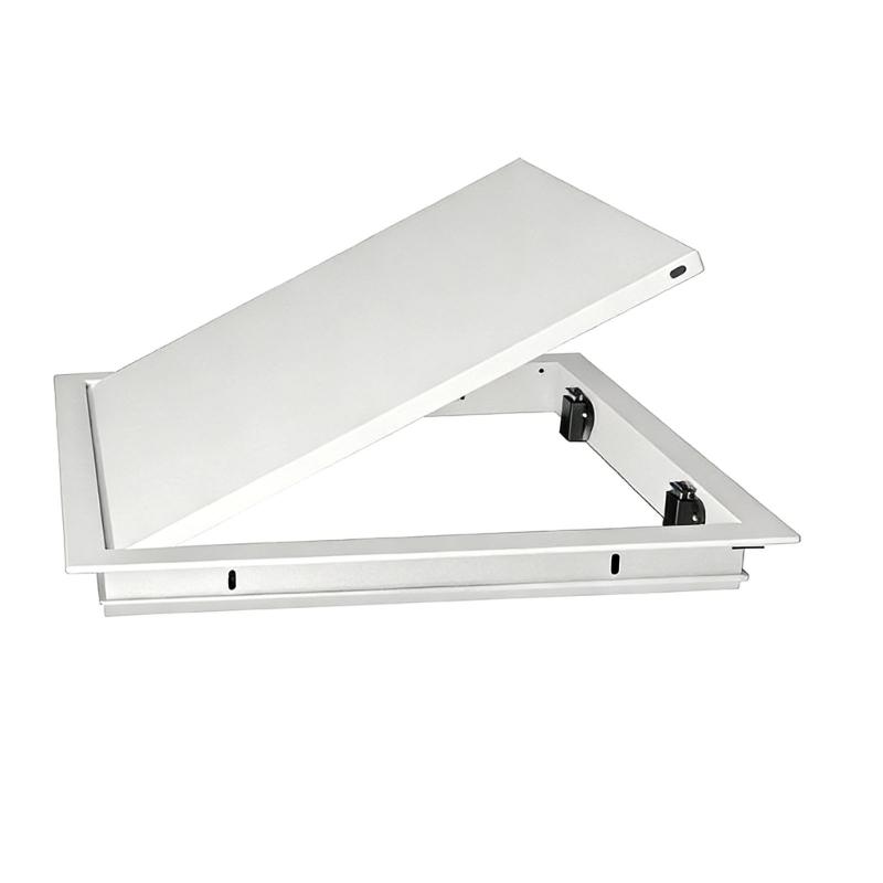 Smoothed Aluminum Push Activated Open Air Check Door Panel Perfect For Residential And Commercial Locations
