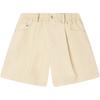 Mucmukn Girls' Relaxed Fit Pleated Cotton Shorts