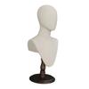 Display Model Head Mannequin Hat Stand Adjustable Height for Jewelry