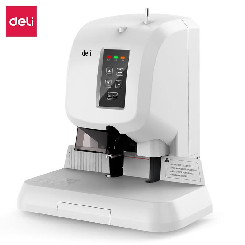

Deli Automatic Financial Document Binding Machine CN plug (adapter included)