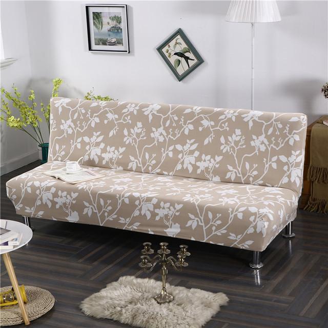 Stretch Sofa Cover Slipcover All Inclusive For Living Room Without Armrest Folding Cover For Sofa Bed Durable Fabric