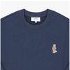 MaiSon Kitune Men S dreSSed Fox Patch SweatShirt 0422 Qm00309km0341