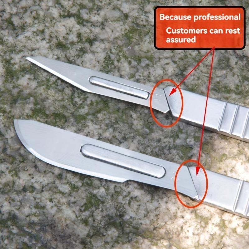 Nein. 3 Nr. 4 Messergriff 3#4# Messerhalter Reparatur Veredelungsmesserhalter Geeignet für die Installation Nein. 11 Klinge und Nein. 23 Klinge