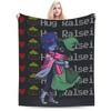 Deltarune Game Blankets Quality Soft Bedding Throws Winter Girls Boys Couch Bed Pattern Bedspread