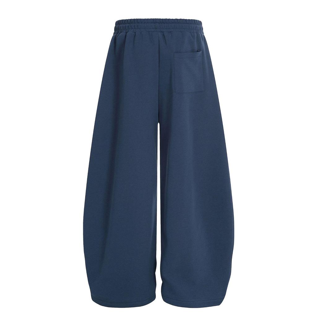 2026 European Style Women's Loose Elastic Waist Wide Leg Pants - Versatile, Trendy, and Casual