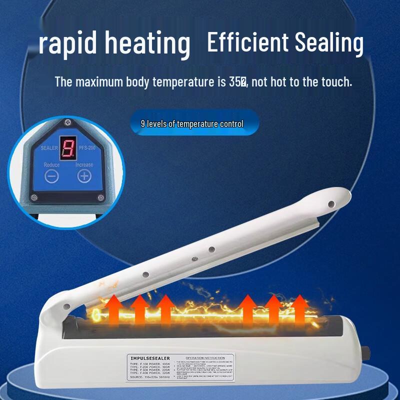 LISM Green Dragonfly Digital Impulse Sealer 300