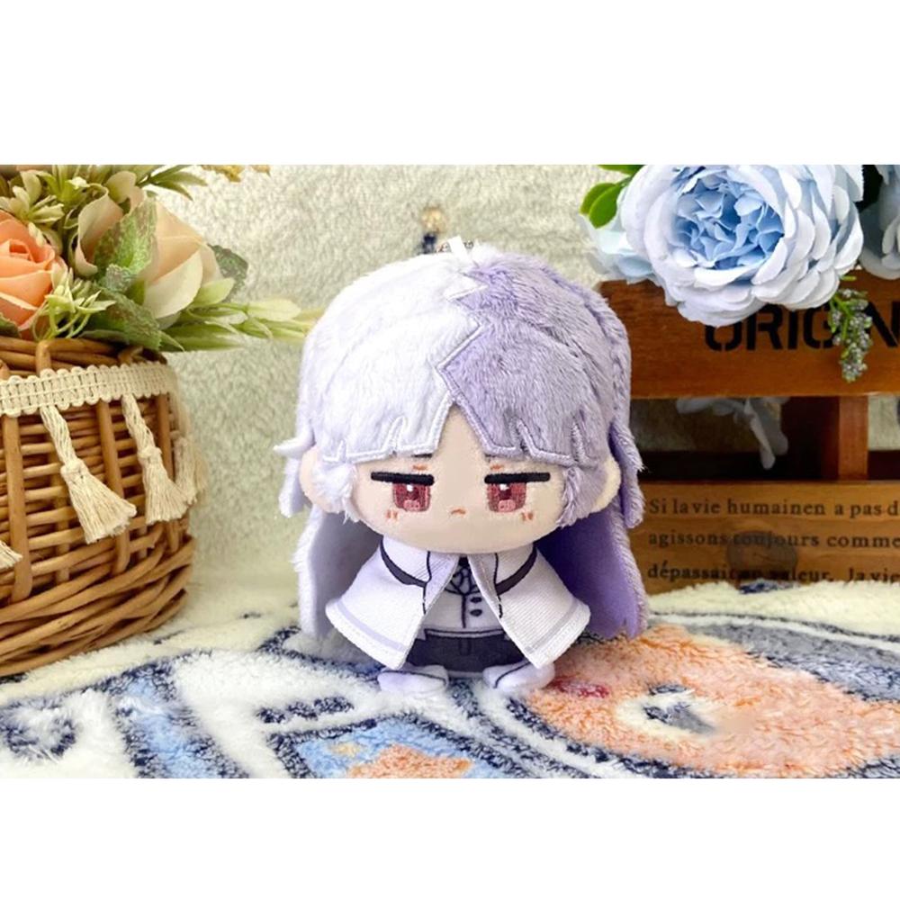 Anime Dazai Osamu Plush Sigma plush Doll Nikolai Gogol soft Pendant Keychain Ookura Teruko plushies Cute Anime Toys Gifts 12cm