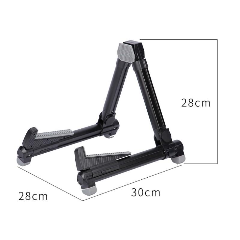 Universal Guitar Stand Folding A Frame Guitar Holder Bracket for Acoustic Classical Electric Bass Guitars Banjo Ukulele Portable