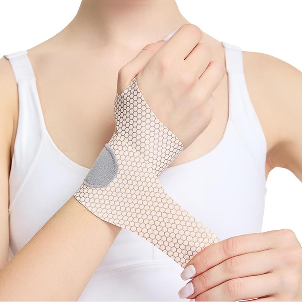 Wrist Wrist Compression Design with Thumb Base Arm Support for Tendonitis and Wrist Arm Injury and Other Sports Support, Protector, Single-Piece
