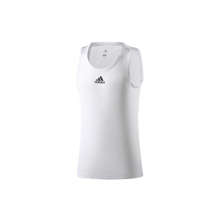 Adidas Basketball Jerseys Men s White Moderate Straight Fit EJ5612 L
