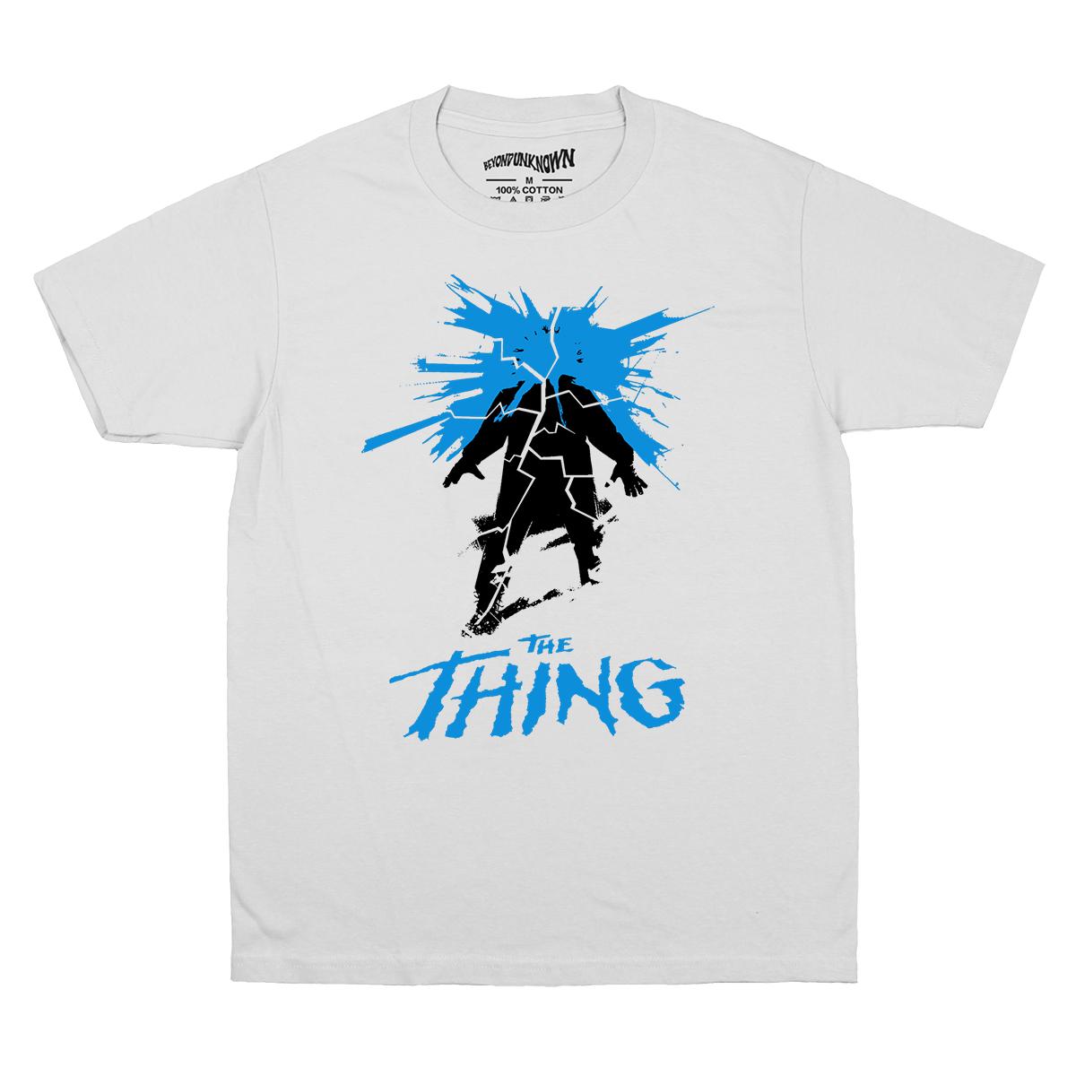 The Thing TShirt John Carpenter 80S Horror Cult Movie They Live Halloween Prince of Darkness Unisexs Cotton Short Unisexs Shirt S