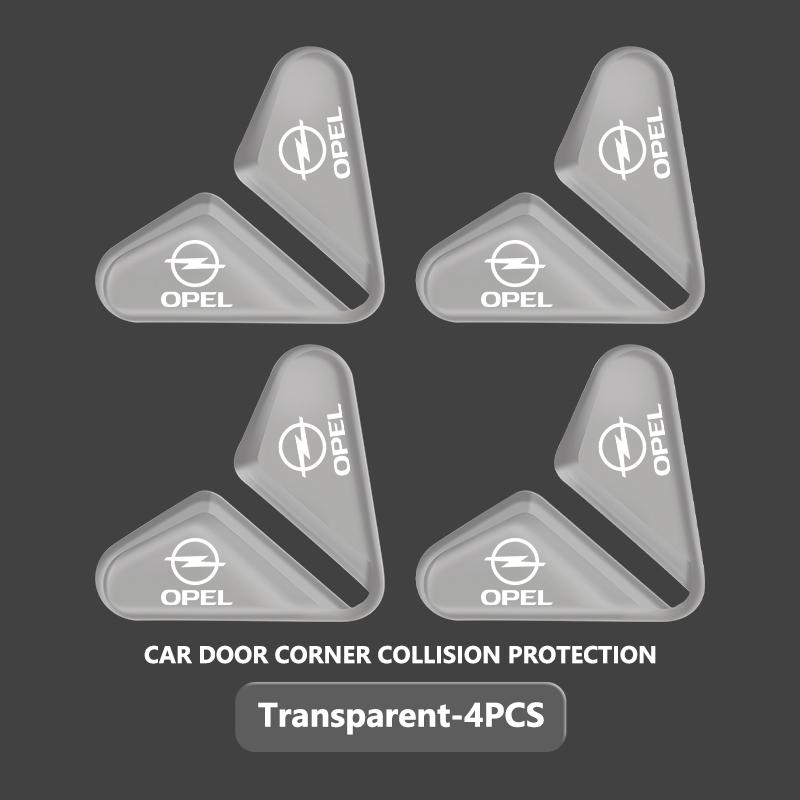 2/4 szt. Ochraniacze narożników drzwi samochodowych Anti-collision Guard Covers Do Opel ADAM ASTRA J K CORSA E INSIGNIA MOKKA VIVA Meriva