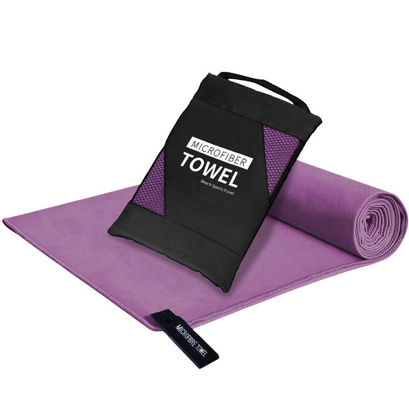 Toalha de Microfibra Ultra Absorvente Secagem Rápida Toalha de Praia Premium Viagem Fitness Academia Natação Yoga Acampamento Atividades ao Ar Livre