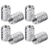 4PCS Aluminum Valve Stem Caps - Universal Fit for Car/Truck Wheels - Rustproof Tire Air Valve Dust Covers Valve Stems 1