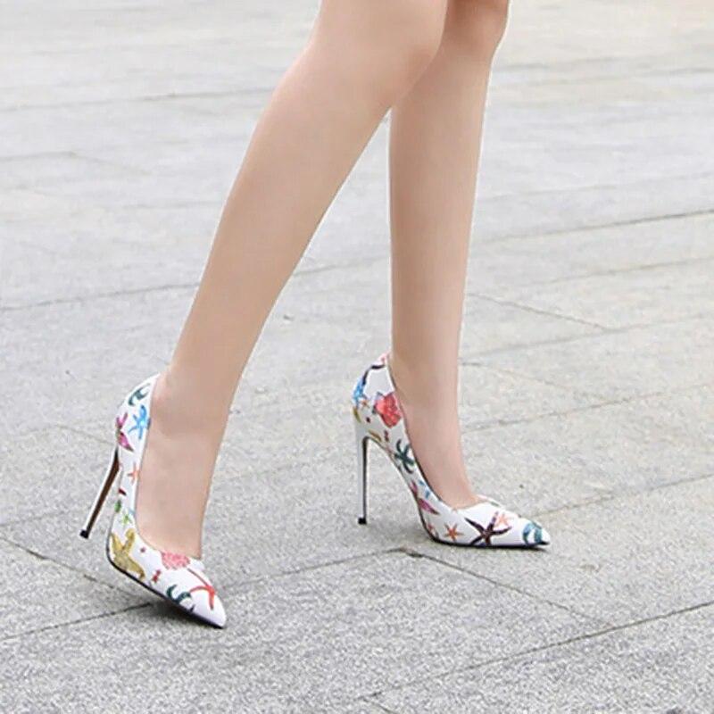 Moteriški 12 cm aukštakulniai moteriški stiletto smailianosiai aukštakulniai mada seksuali podiumo 12 cm kulnas WZ