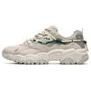 Fashion Sneakers Fabric Synthetic Leather Mesh Casual Low-Top Lifestyle Shoes Men Sneakers Beige F12M134108FAB
